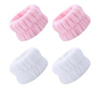 Zimoer Set de Bandeau et Bracelets de Lavage de Visage,Bandeaux de Spa Facial,Bandeau de Maquillage Bandeau de Visage Serre-Tête de Lavage de Visage