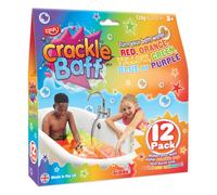 ZIMPLI 12 Crackle Baff Arc-en-Ciel, transforme l’Eau comme par Magie en la Faisant crépitER, pétiller et Changer de Couleur, Jouet de Bain pour bébés et Jeunes Enfants, Jouets d’Eau