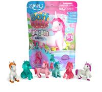 Zimpli Kids - Bombe de Bain Surprise Licorne, 6 Jouets Surprise Licorne à Collectionner, Pétillants de Bain pour Enfants, Jouet de Bain à Collectionner pour Enfants