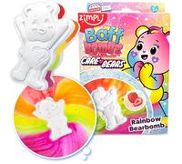 ZIMPLI - Care Bears Bombe de Bain, crée magiquement Un Effet spécial Arc-en-Ciel, Anniversaire, Noël, Cadeau pour remplir Les Bas, Jouet de Bain pour Les Enfants, Jouet en Argent de Poche