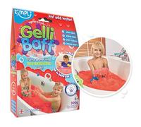 ZIMPLI - Gelli Baff Rouge, 1 Bain ou 6 utilisations, transforme magiquement l'eau en Une pâte épaisse et colorée, Jouets de Bain pour Enfants, Jouet sensoriel