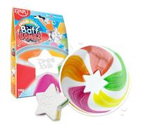 ZIMPLI - Grande Bombe de Bain Étoile Baff Bombz, Crée Un Effet Arc-en-Ciel et Une Aventure pétillante à l’Heure du Bain, Bombe de Bain pour Enfants, Cadeau Végan Idéal pour Les Chaussettes de Noël