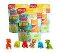 Zimpli Kids - 3 Bombes de Bain Surprise Dino, 6 Jouets Dinosaures à Collectionner, Jouets de Bain moussant pour Noël, pour remplir Les Bas de Noël, Cadeau de Noël, Jouet en Argent de Poche