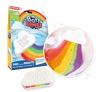 Zimpli Kids Bombe de Bain Arc-en-Ciel en Forme de Gros Nuage de, crée Un Effet spécial Multicolore, Cadeaux d'anniversaire pour garçons et Filles, Jouets de Poche pour Enfants