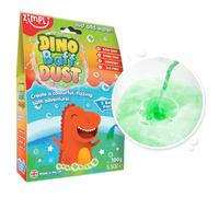 Zimpli Kids - Dino Baff Dust 2 Bath Pack, Poudre de Bain parfumée et pétillante pour Les Enfants, Excellent Cadeau pour Les garçons et Les Filles, Jouets Dinosaures pour Les garçons