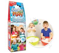 Zimpli Kids Lot de 2 boules de neige artificielles pour enfants, jouet de jeu sensoriel et extérieur pour enfants, conteneurs sensoriels, anglais