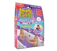 Zimpli Kids Smelli Gelli Baff Bubblegum, 1 Bain ou 6 utilisations de Jeu, transforme comme par Magie l'eau en Une pâte épaisse et colorée, Arts et travaux manuels pour Enfants, Cadeau d'anniversaire