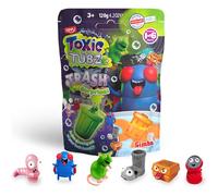 ZIMPLI Toxic Tubz Bombe de Bain Surprise Trash, 1 des 6 Jouets dégoûtants à Collectionner, Un par Baff Bomb, Cadeau Enfants Petit Budget, Jouet mystère pour garçons, Figurines à Collectionner