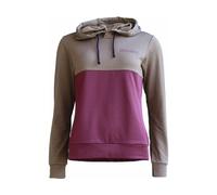 Zimtstern Pullover à Capuche Tech Hoodz pour Dames vert/violet