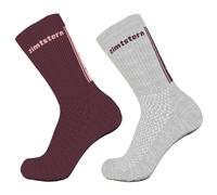 Zimtstern - Starsockz 2-Pack - Chaussettes multifonctions - EU 36-39 - glacier grey melange / windsor wine