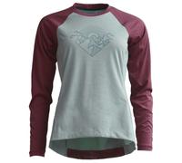 Zimtstern - Women's Pureflowz Shirt L/S - Maillot de cyclisme - XL - granite green / windsor wine