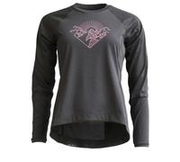 Zimtstern - Women's Pureflowz Shirt L/S - Maillot de cyclisme - XL - pirate black / pirate black