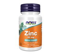 Zinc 50 mg 100 Comprimés Now Foods