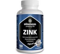 Zinc 25 mg hautement dosé comprimés végétaliens 180 pc