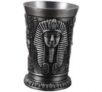 Zinc Alloy Shot Glass 30ml Ancient God Pattern Party(The Queen)