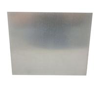 Zinc anode/électrode/tôle (20 x 17 cm) pour galvanoplastie