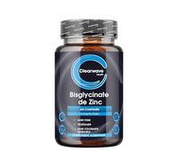 Zinc Bisglycinate 400 Comprimés Vegan, 1 Comprimé Tous les 2 Jours Soit 12,5 mg par Jour, zinc complement alimentaire pour Homme et Femme