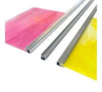 Zinc Came Canal en U de 0,9 m x 12 bandes pour vitraux, facile à souder