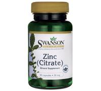 Zinc Citrate 30 Mg 60 Capsules