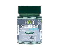 Zinc et Cuivre Chélatés, 15mg - 120 comprimés