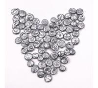 Zinc Métal Haute Pureté 99.99 Pourcent Pellets Petites Paillettes Particules Blocs Billes for Galvanoplastie Expériences De Laboratoire Applications De Recherche Scientifique(100g)