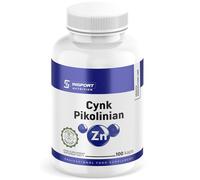 Zinc Picolinate 15 mg - 100 gélules végétales | Hautement assimilable | Immunité, peau, cheveux, ongles, vision | Vegan | Complément INSPORT