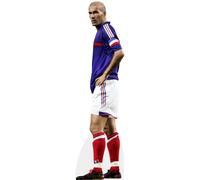 Zinedine Zidane (Pose) Silhouette en Carton Taille Mini