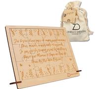 ZINELLO DESIGN Puzzle Veux-tu être Mon Parrain - Bois 12 Pièces avec Cadre