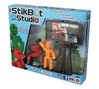 Stikbot Studio Animaux - Jouet D'Animation Stop Motion Pour Enfants Stickbots