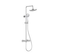 Zing2 Barre de douche thermostatique rigide réglable Chromé