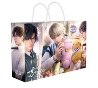 zingking 18 Love Deepspace Lucky Bag Décoration | Figurine anime Acrylique Stand Autocollants, Cartes, Bracelets, Affiches, Insignes, Marque-page | Qingche Sylus Rafayel Merch Box Set