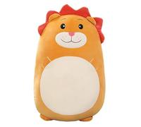 zingking Lion Peluche Lion 60cm de longueur Peluche Lion Peluche Lion pour Dormir Super Doux Jouet Canapé Dormir Couché Décoration de Chambre