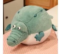zingking Mignon graisse pufferfish animaux farcis oreillers drôle crocodile jouets poupée de mer garçons filles festival cadeaux-80cm-crocodile