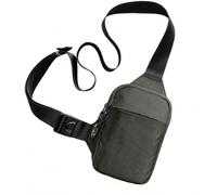 zingking Sacoche Homme Anti-Vol avec Doublure RFID, Fermetures Sécurisées et Sangle Renforcée pour Travail, Trajet et Tourisme（gris）