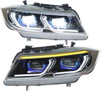 Zingori Assemblage de phare de voiture Phares à LED pour BMW E90 320i 318i 323i (2005-2008) (pour Xénon)