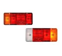 Zingori Feu arrière de voiture Lot de 2 coques protection pour feux pour arrière, compatibles avec pour Fiat pour Ducato,pour Iveco pour Daily