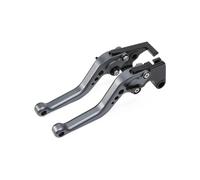Zingori levier d'embrayage de frein de moto Leviers de frein pour avant et arrière pour Piaggio pour NRG POWER DD MEDLEY 125 pour Gilera pour Runner 200(Gris)