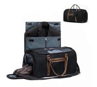 Zingtto Sac à vêtements convertible pour voyage, sac de sport avec insert de rangement en maille, noir, Sac à vêtements pour le voyage