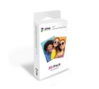 Zink Pack de 30 Papiers Autocollants 75x50mm - Impressions Instantanées de Qualité Supérieure, Couleurs Vives et Sans Encre Requise - Compatible avec appareils Kodak, Agfa, HP, Polaroid