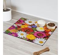 Zinnia Tapis d'alimentation absorbant et antidérapant pour chat et chien 60,9 x 81,2 cm