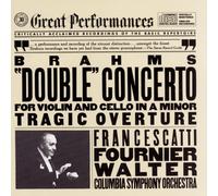 Zino Francescat Brahms: "Double" Concerto for Violin and Cello in A Minor, (CD)