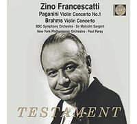 Zino Francescatti Plays Brahms & Paganini Violin Concertos