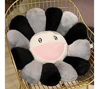 Zinsale Coussin de sol à fleurs mignonnes - Décoration de chambre indienne - Pour adolescentes, adolescentes, filles, coin lecture, regarder la télévision, chambre à coucher