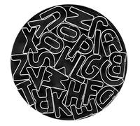 Zinsale Plaine Bord Acier inoxydable 26pcs Alphabet Emporte-pièce pour Décoration de gâteau