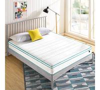 Zinus Matelas 135 x 190 cm - Hauteur 20 cm - Matelas en Mousse à mémoire de Forme et Ressorts - Matelas Hybride