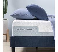 Zinus Matelas en Mousse à mémoire de Forme avec Gel Ultra rafraîchissant | Matelas Adaptable à 7 Zones | 120 x 190 cm | Hauteur 25 cm | Mousse Gel rafraîchissante | Matelas Enroulable | Oeko-TEX