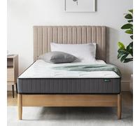 Zinus Matelas Hybride en Mousse à mémoire de Forme Blanc