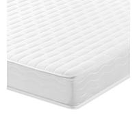 ZINUS ValueComfort Matelas Double à Ressorts Bonnel 135x190 cm Hauteur Matelas 18 cm Fermeté Moyenne Blanc