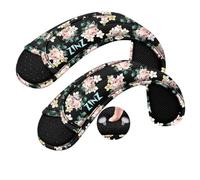 ZINZ 2-Pack Épaulière Universelle avec Coussin Ultra épais pour Sac à Bagages, Sac à Bandoulière, Long, Antidérapant et Respirant，Rose sombre