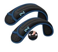 ZINZ 2-Pack Épaulière Universelle avec Coussin Ultra épais pour Sac à Bagages, Sac à Bandoulière, Long, Antidérapant et Respirant，Noir Bleu